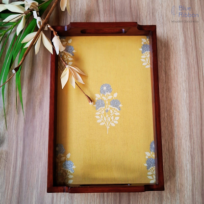 GOLDEN MARIGOLD TRAY SET