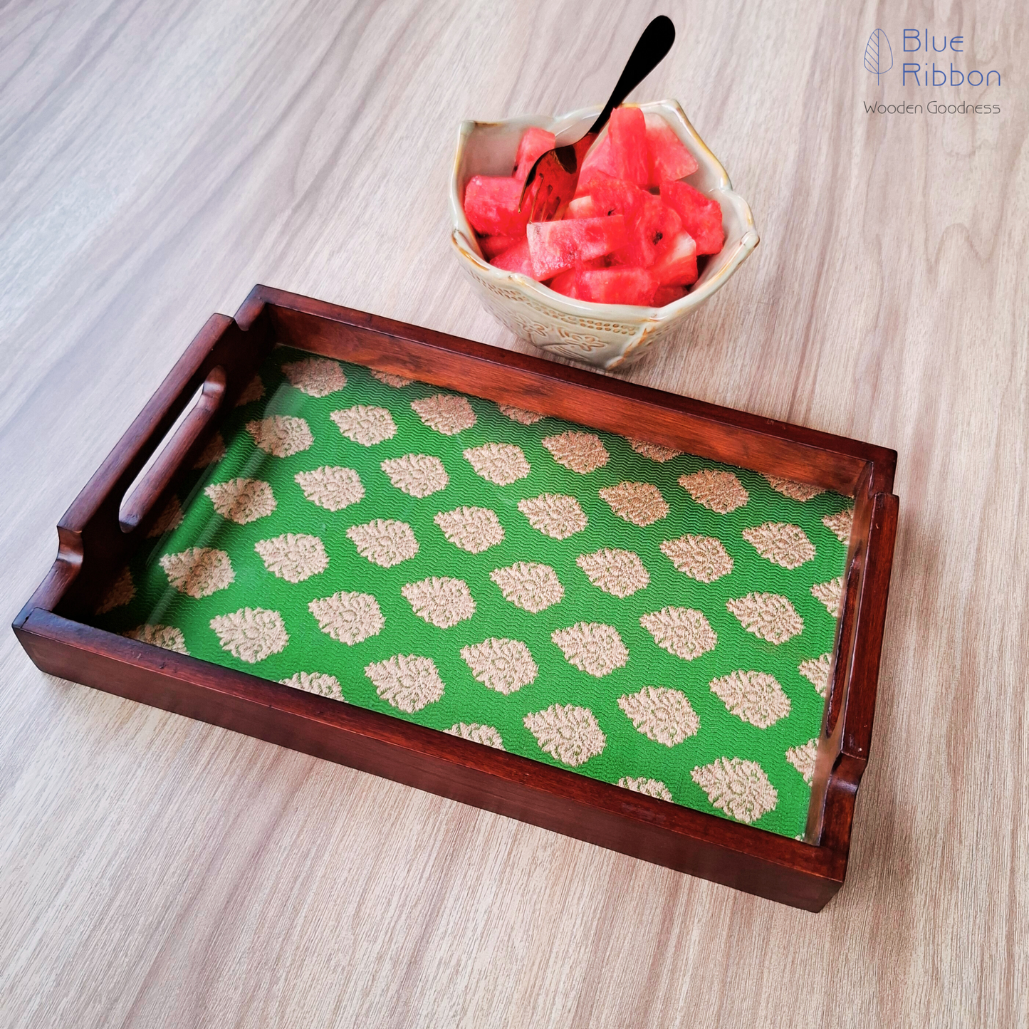 BANARSI BLISS WOODEN TRAYS