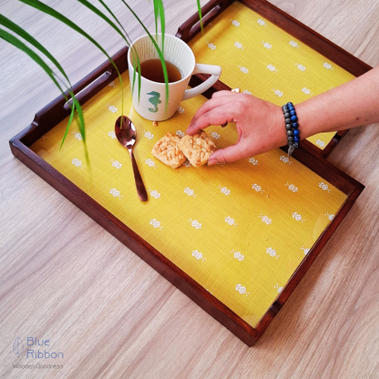 SUNSHINE CHARM WOODEN TRAYS