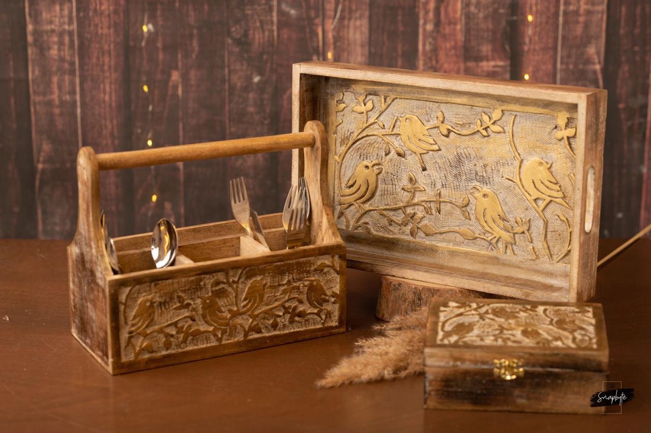 RUSTIC WOODEN COMBO